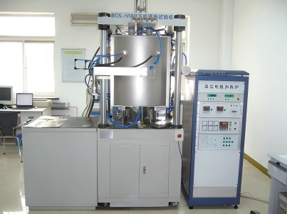 Universal sheet metal high-temperature formability testing machine